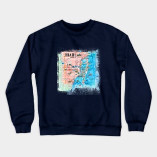 Miami, Florida Crewneck Sweatshirt